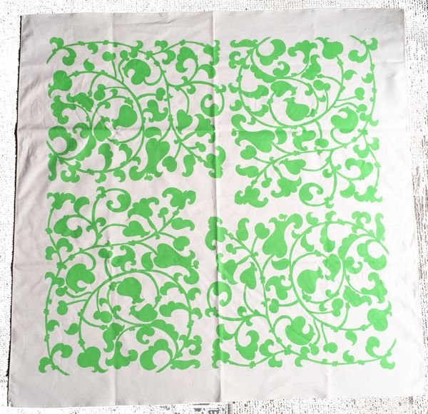 洋からくさシリーズの緑です。